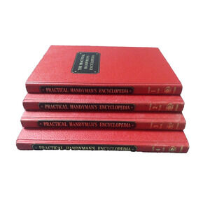 The Practical Handyman's Encyclopedia Volumes 1-4 - 1963